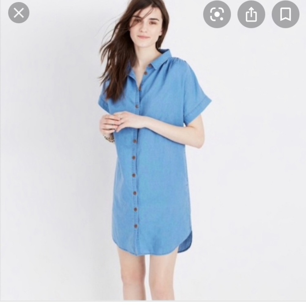 Madewell Central Shirt Dress